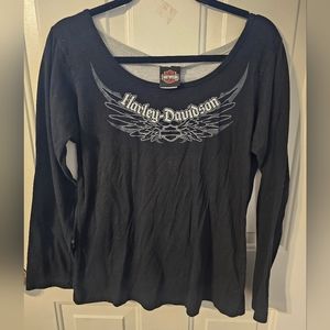 Size extra large Harley Davidson long sleeve tee